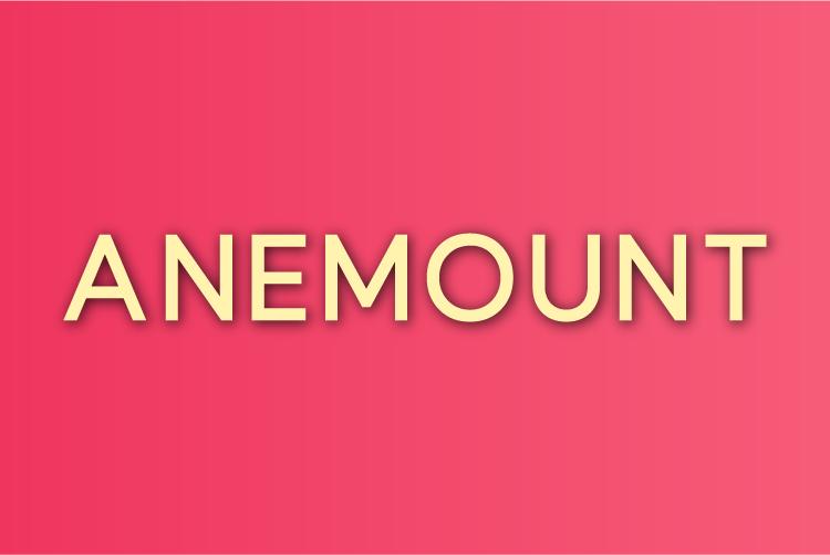 Anemount Font