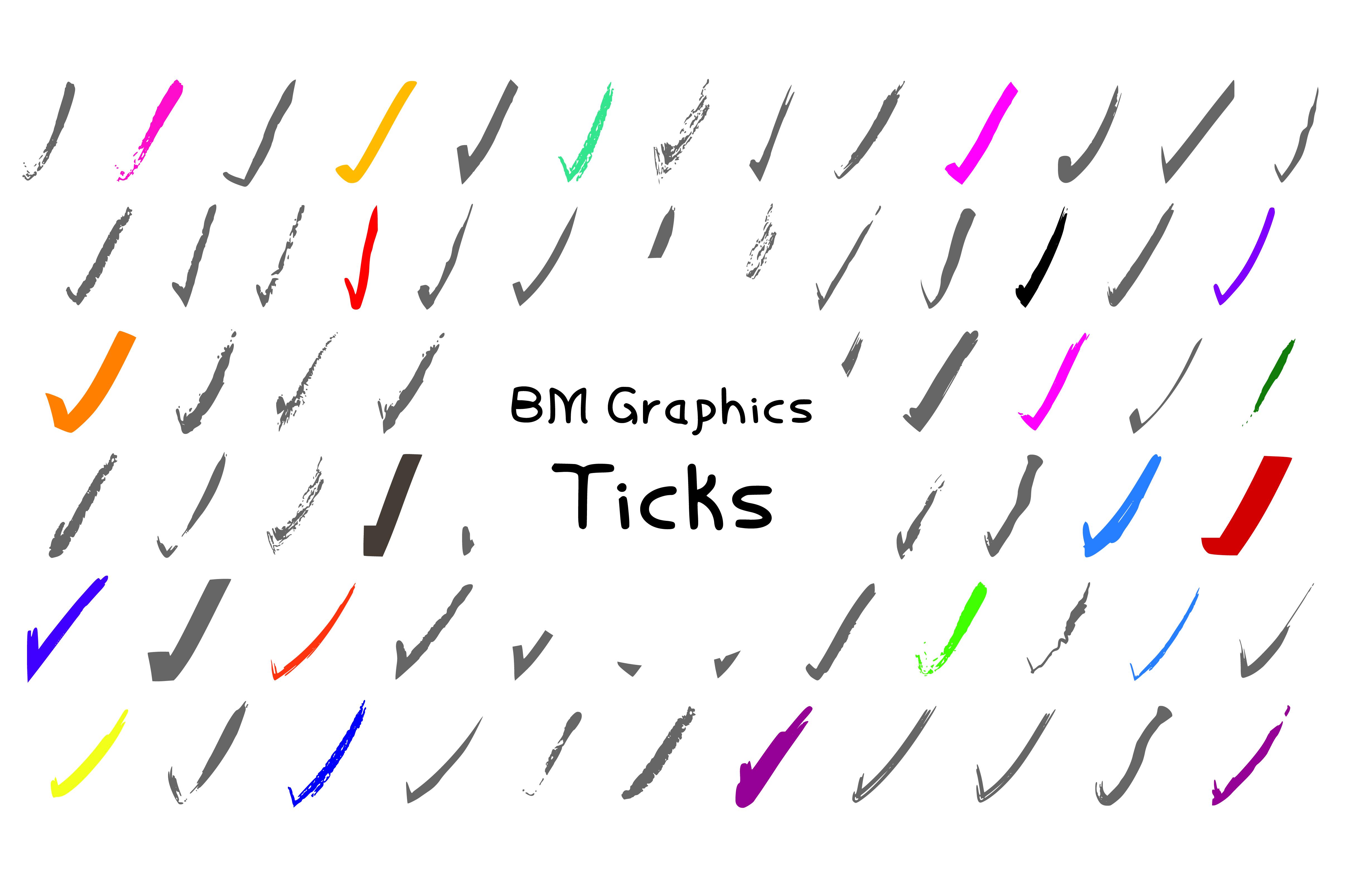 BM Graphics - Ticks Font