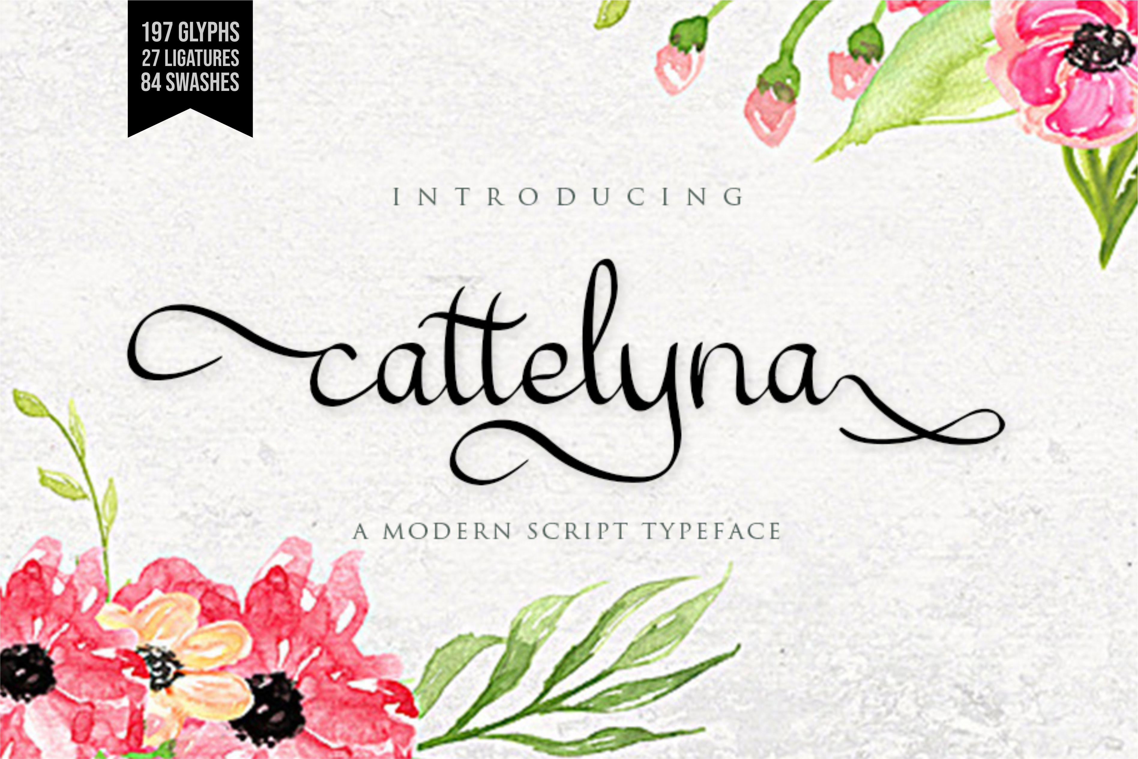 Cattelyna Font