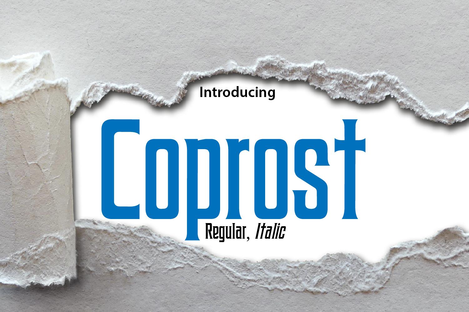 Coprost Font