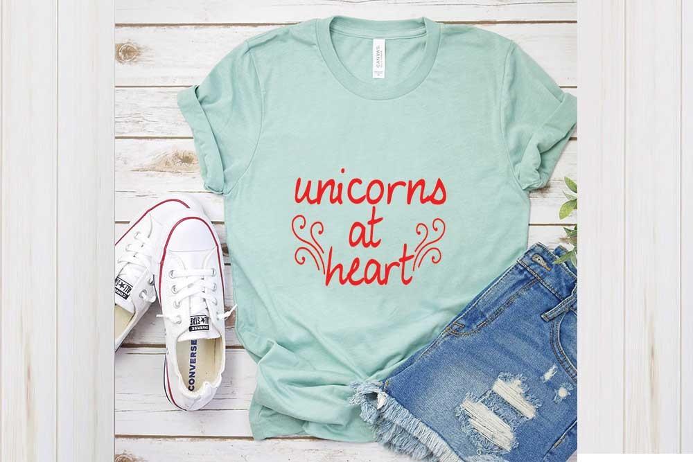 Unicorn Svg Design, Unicorns at Heart