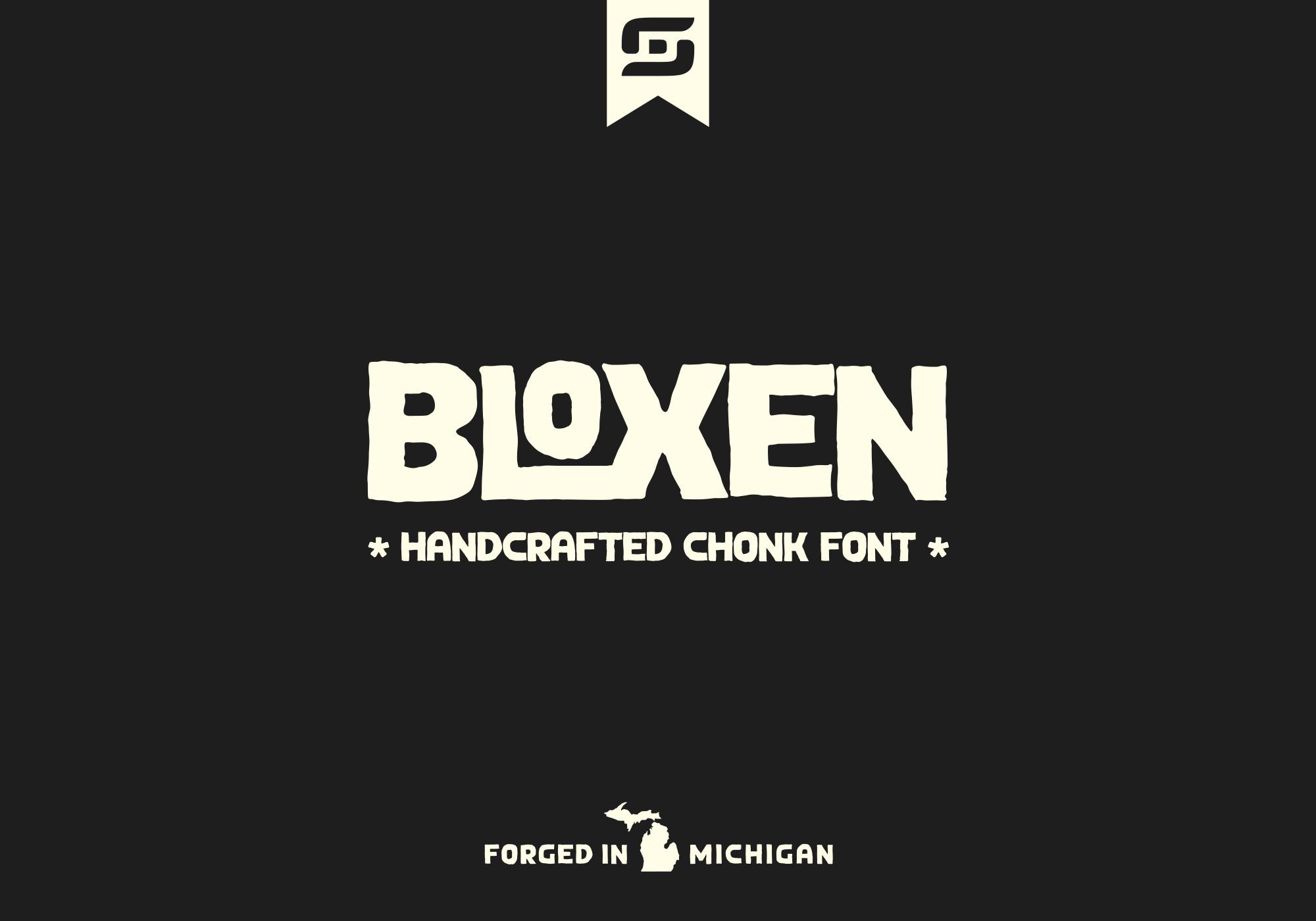 Bloxen Font
