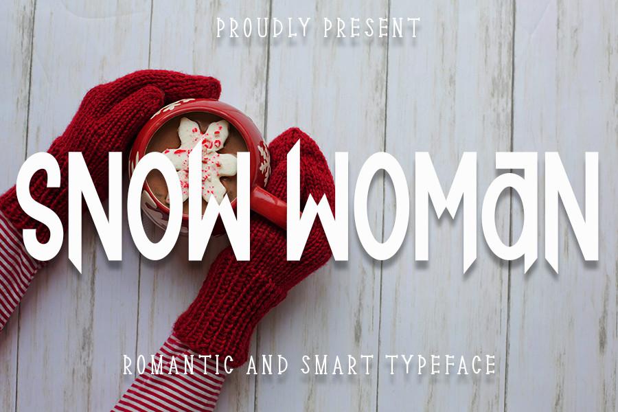 Snow Woman Font