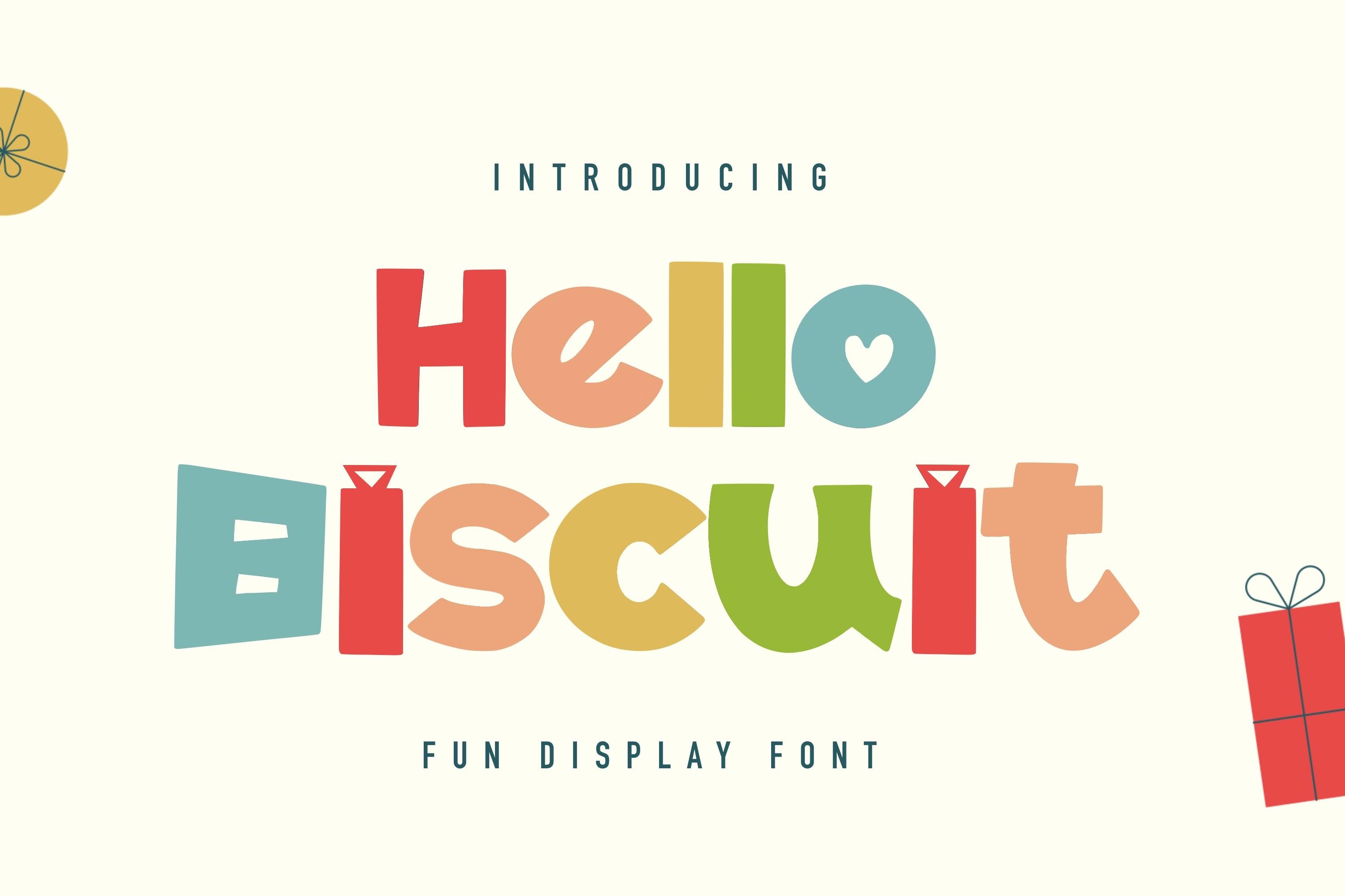 Hello Biscuit Font
