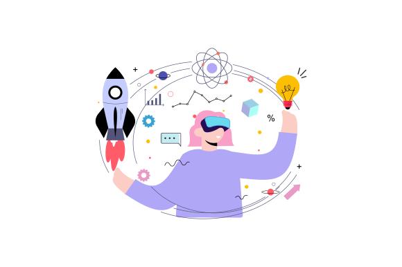 Innovation Concept with Ideas