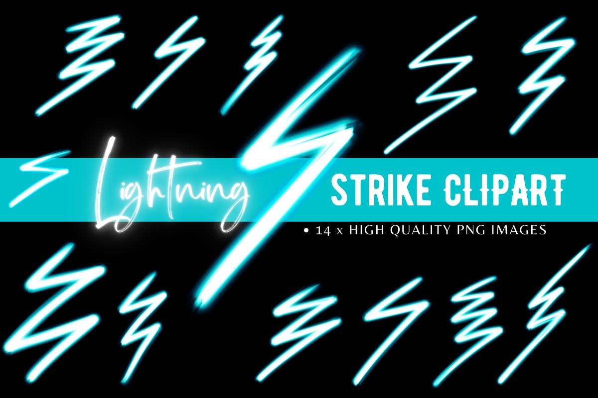 Lightning Strikes Clipart