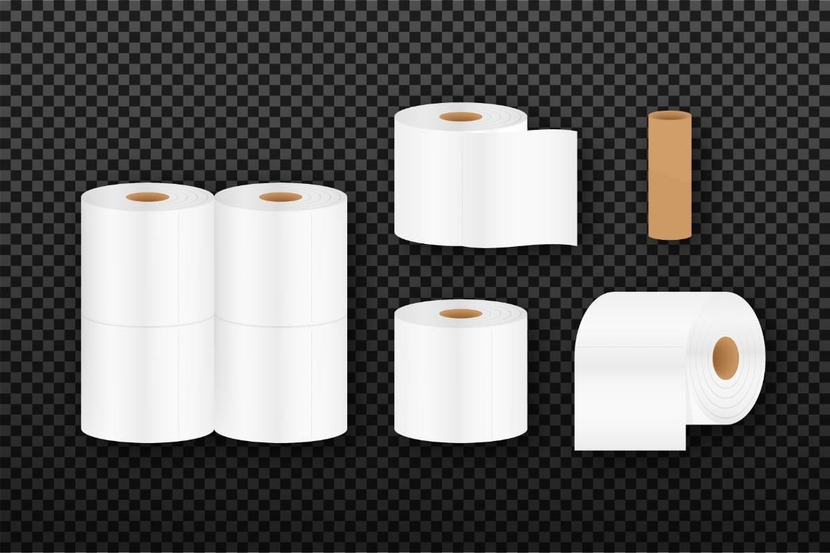 Vintage Toilet Paper, Great Design for