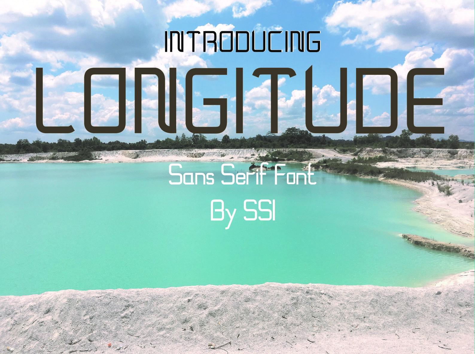 Longitude Font