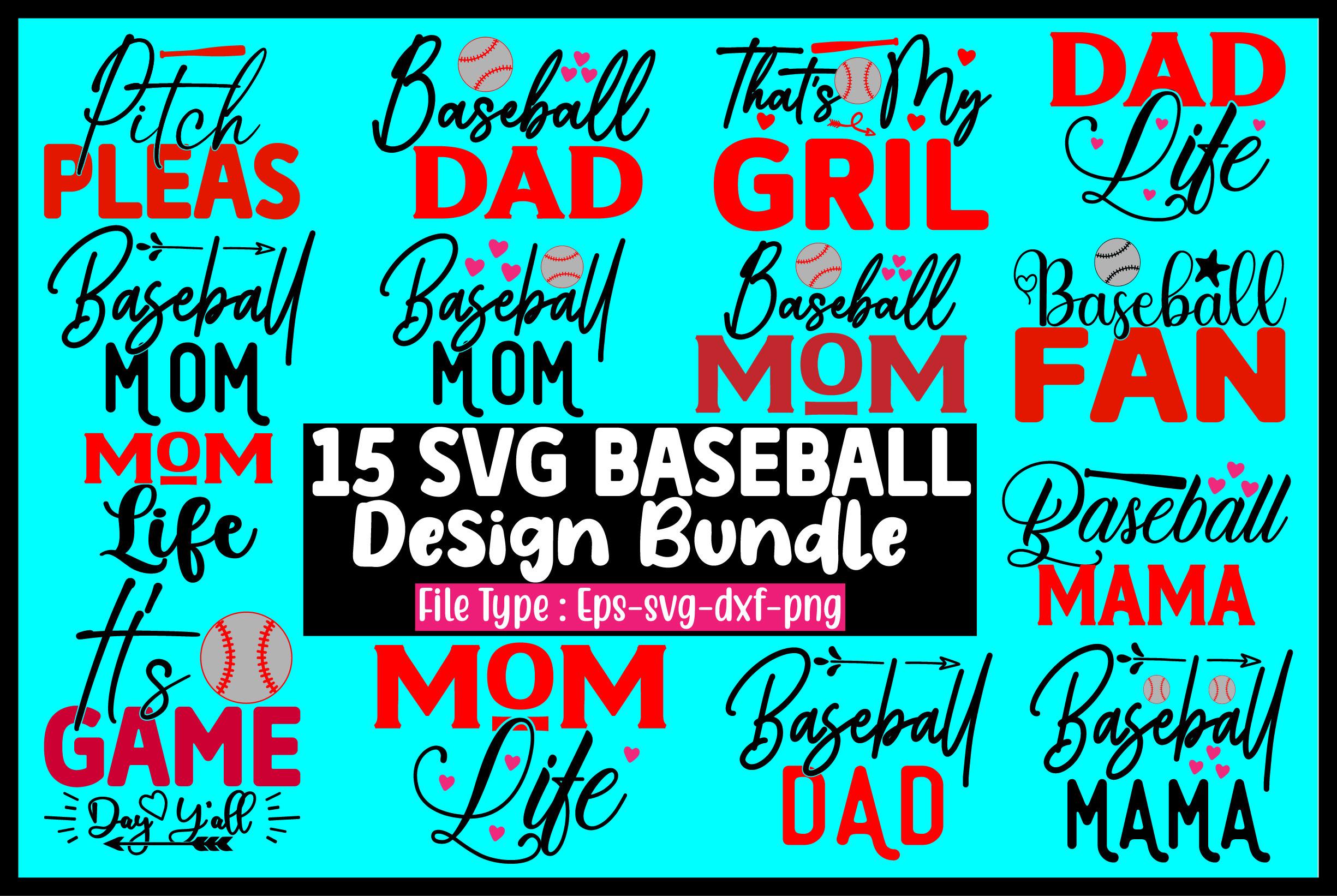 Baseball SVG Bubdle