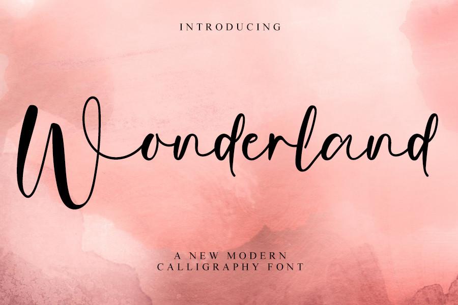 Wonderland Font