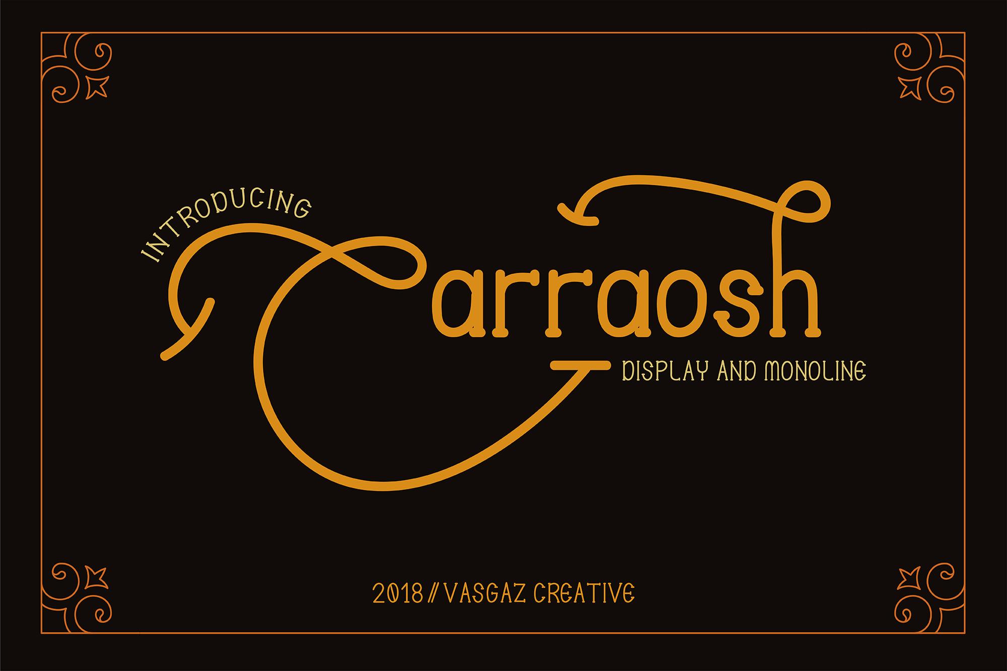 Carraosh Font