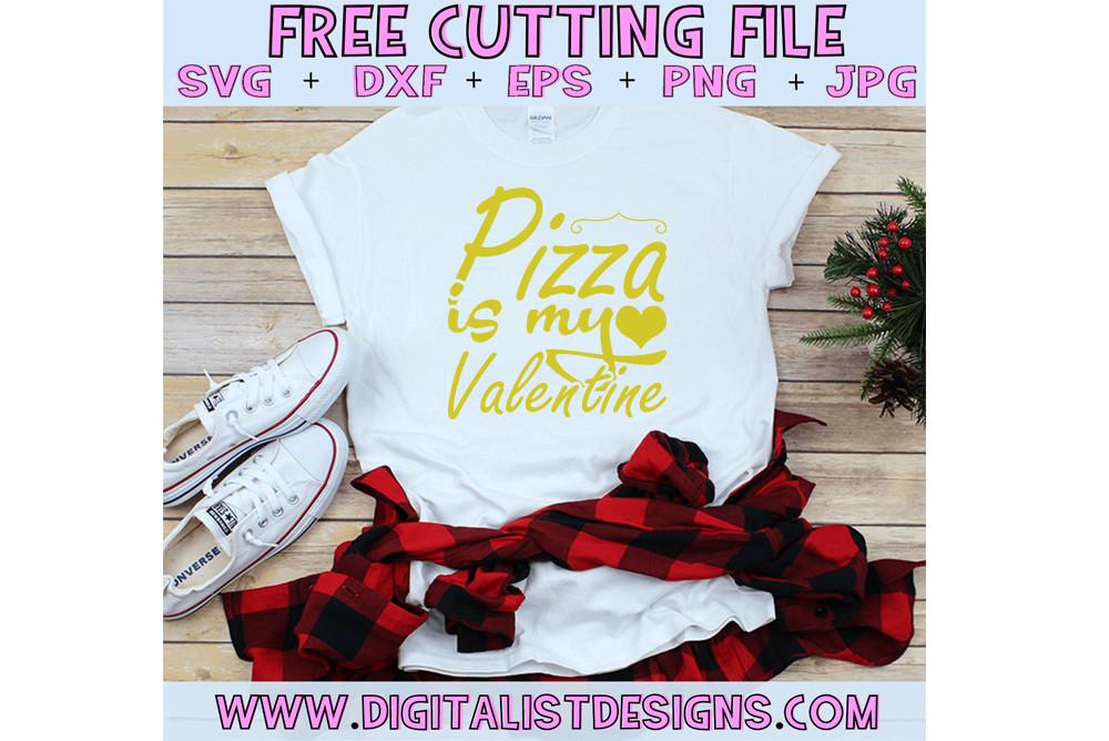 Anti Valentine's Day Svg Design, Pizza I