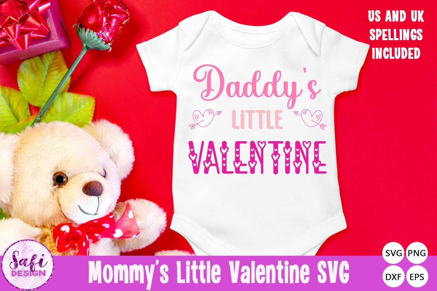 Daddy's Little Valentine SVG