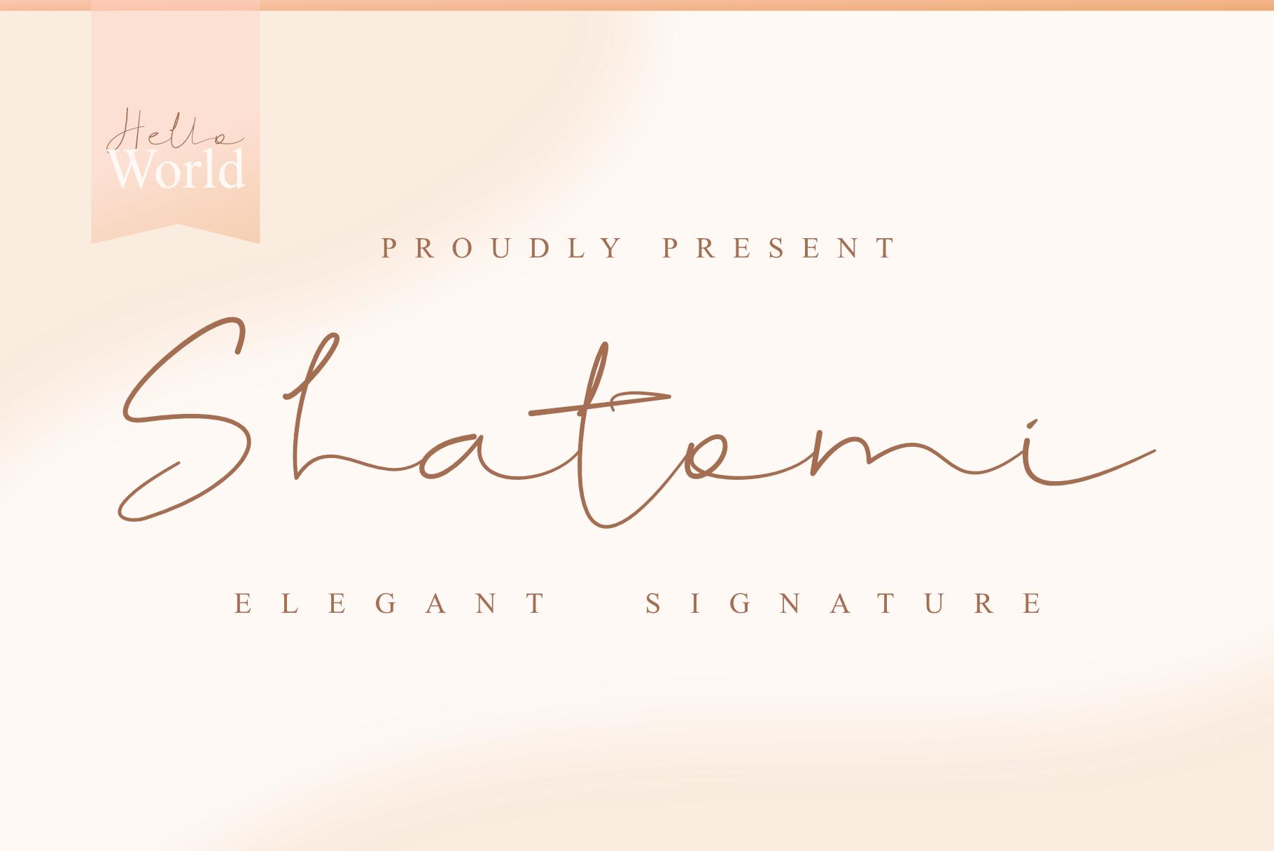 Shatomi Font