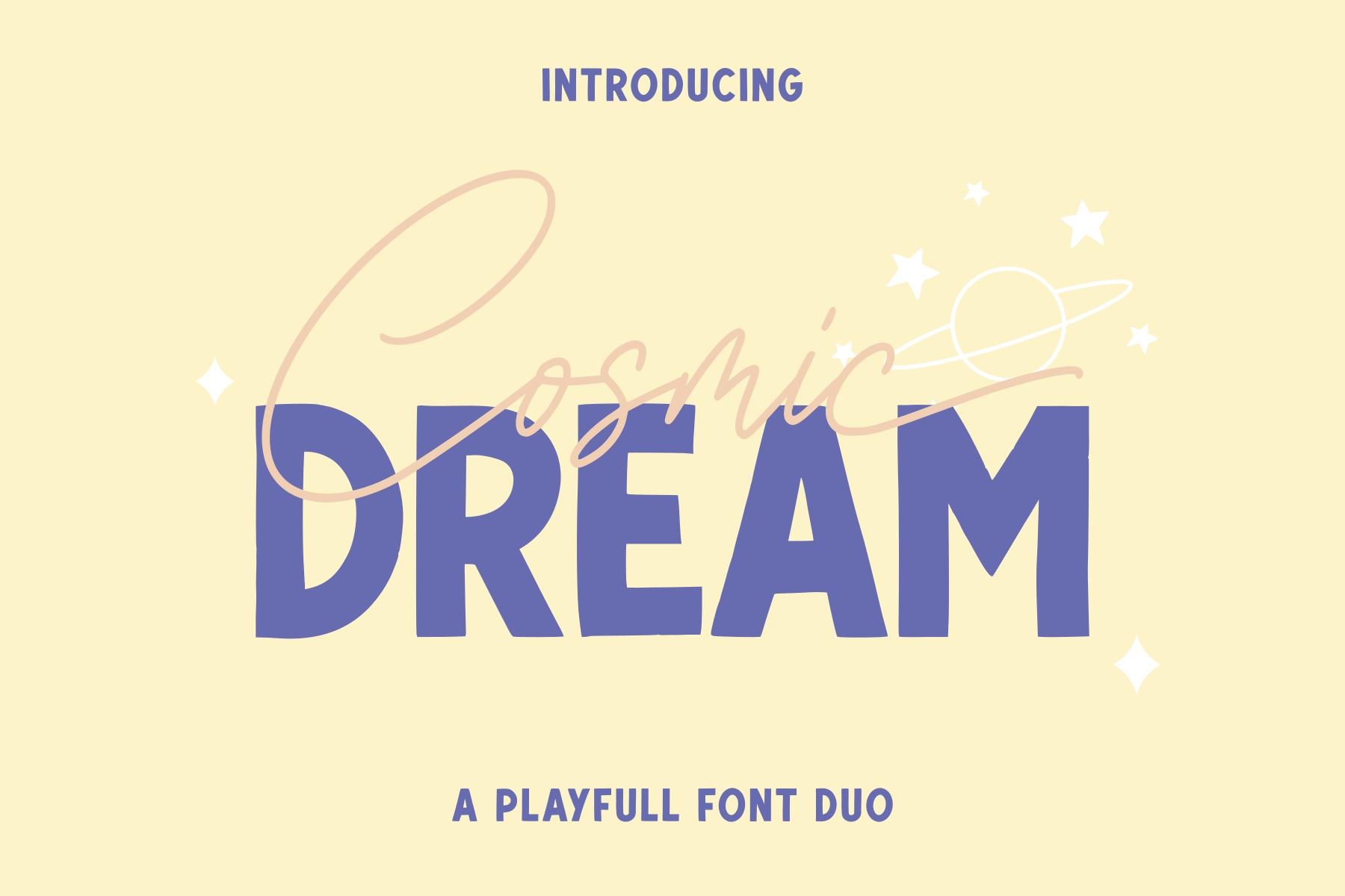 Cosmic Dream Font