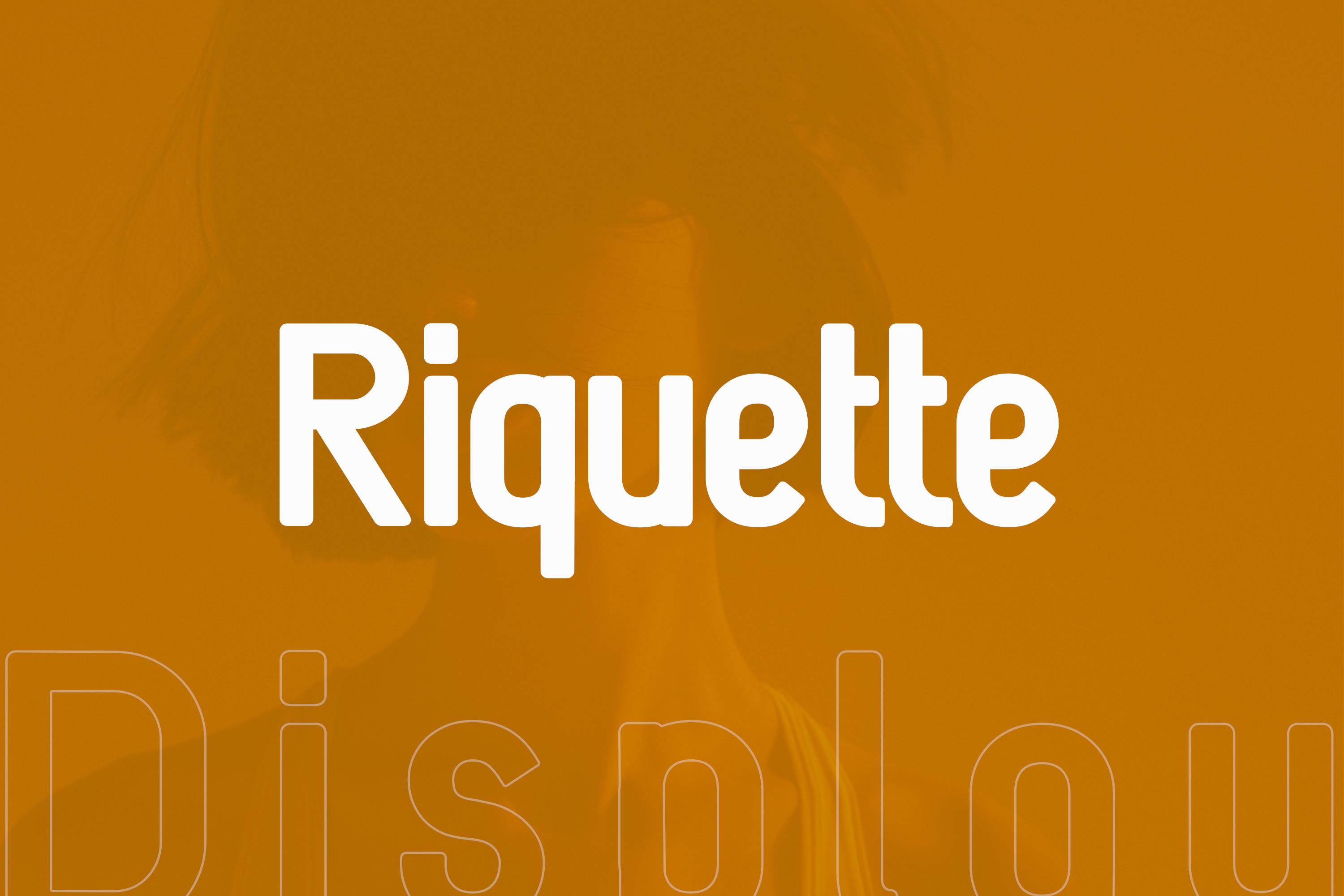 Riquette Font