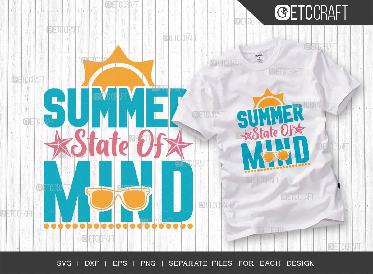 Summer State of Mind SVG Cut File | Summ