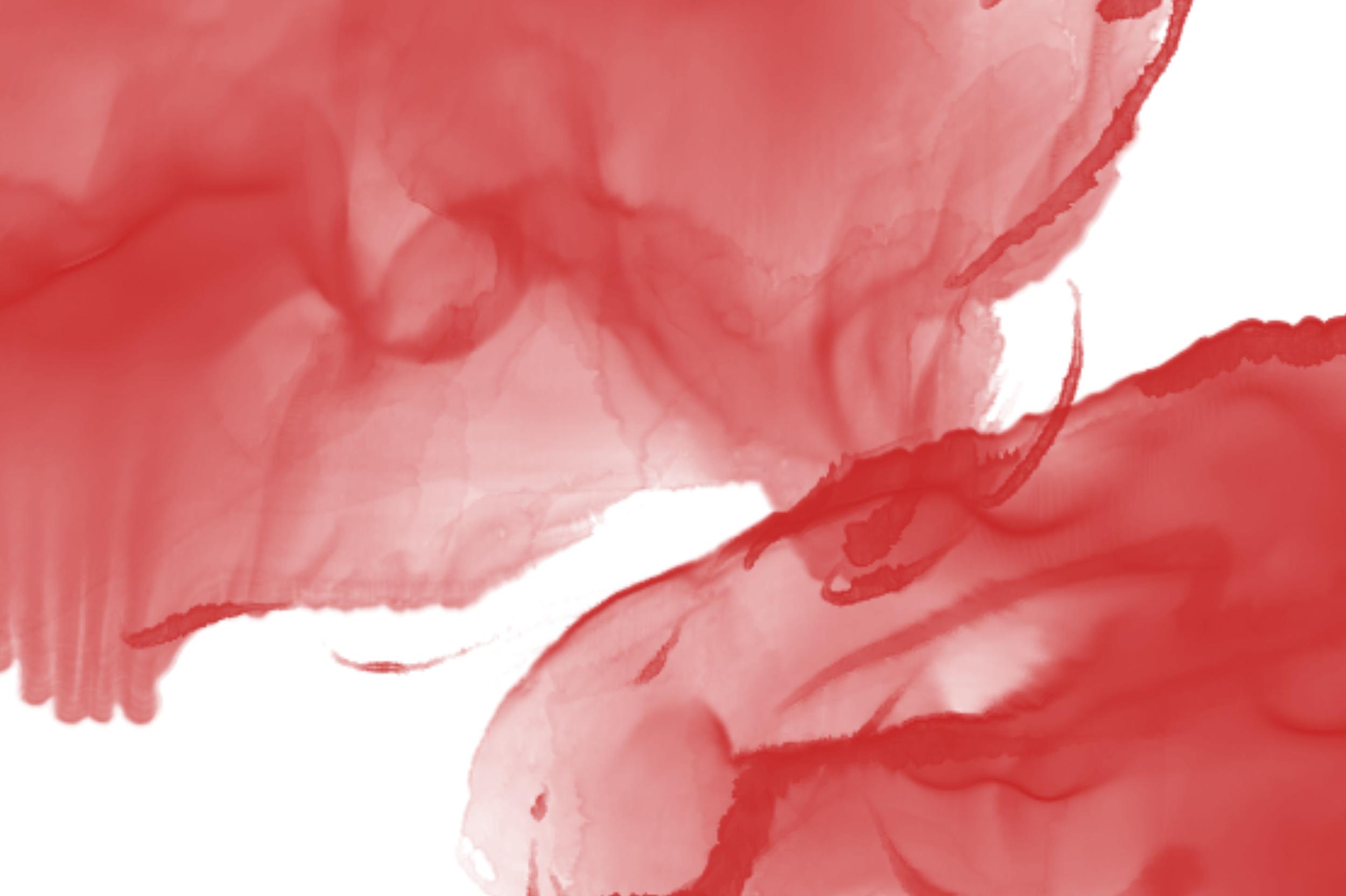 Watercolor Stains Wedding
