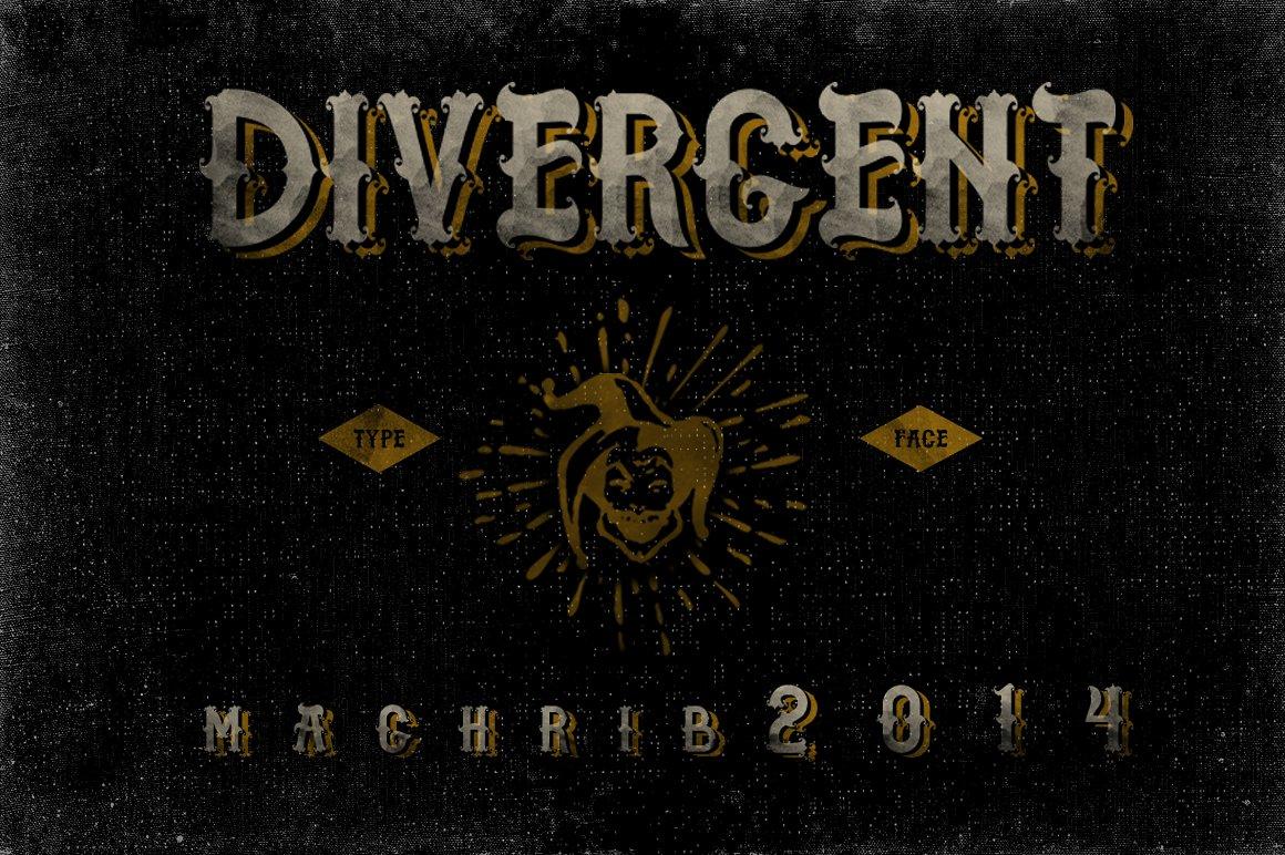 Divergent Font