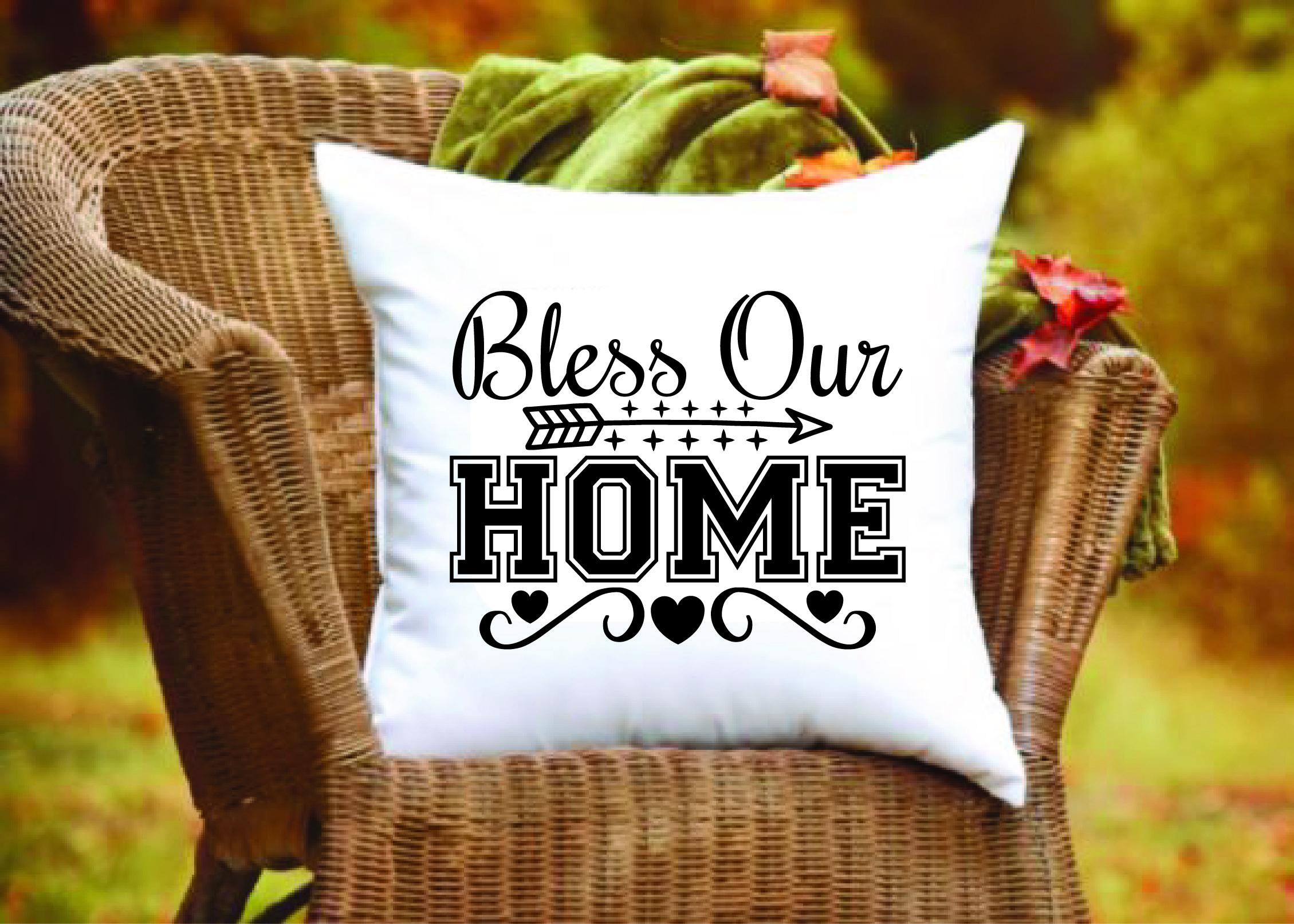 Doormat Svg Design,Bless Our Home