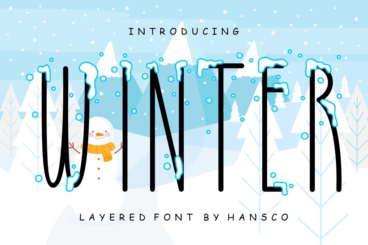 Winter Font