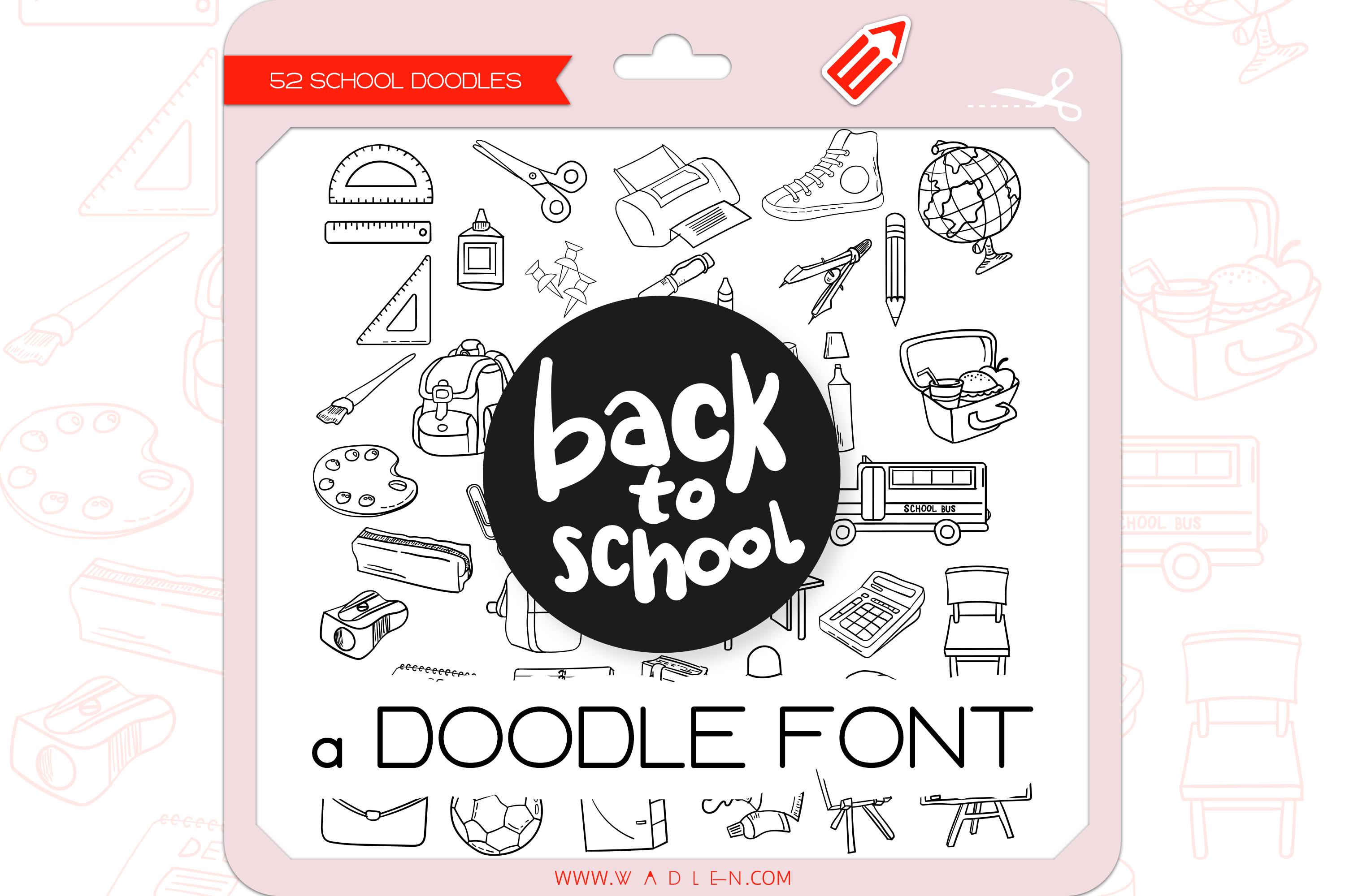 Back to School Font