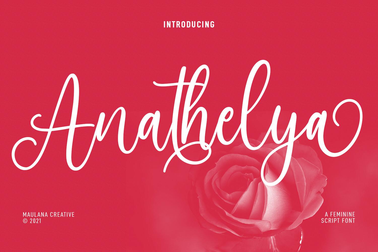 Anathelya Font