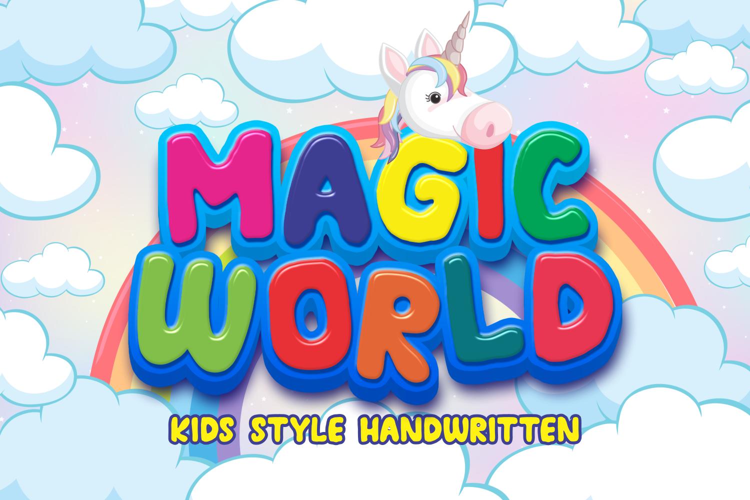 Magic World Font