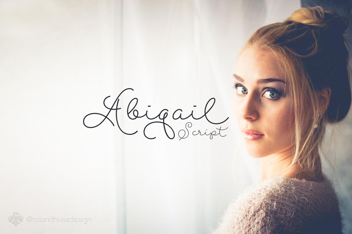 Abigail Script Font