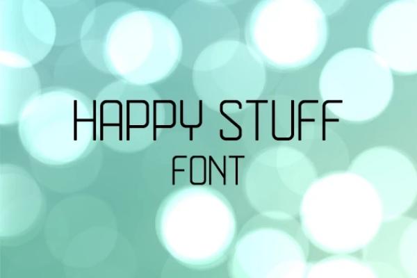 Happy Stuff Font