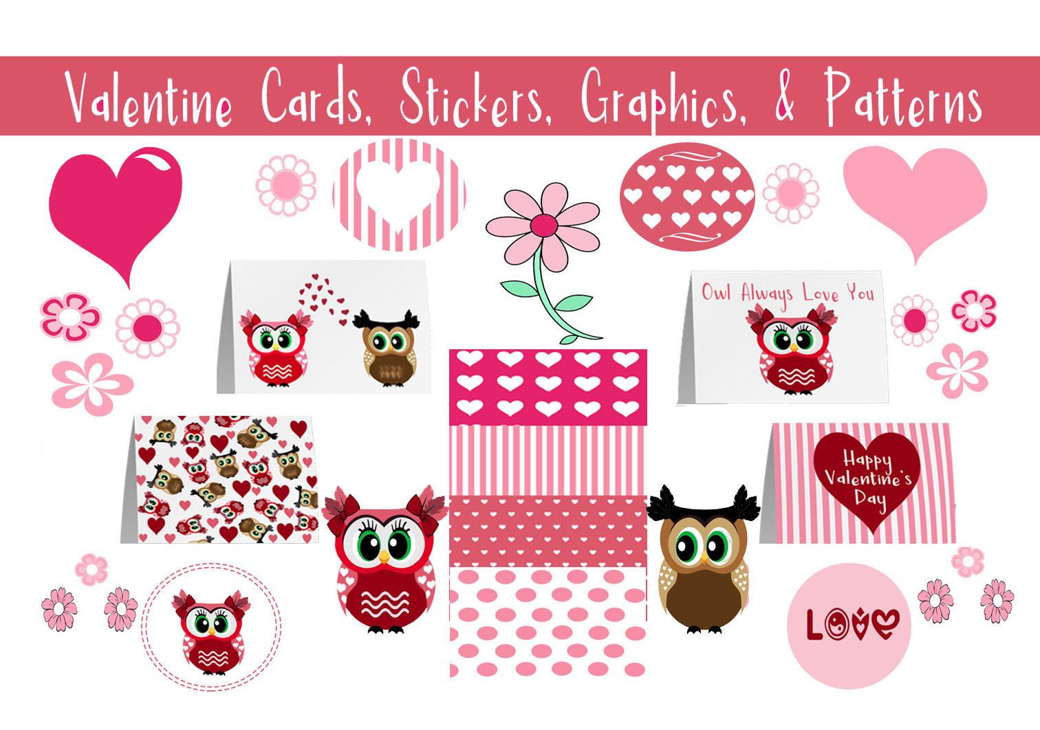 The Owl Valentine Set