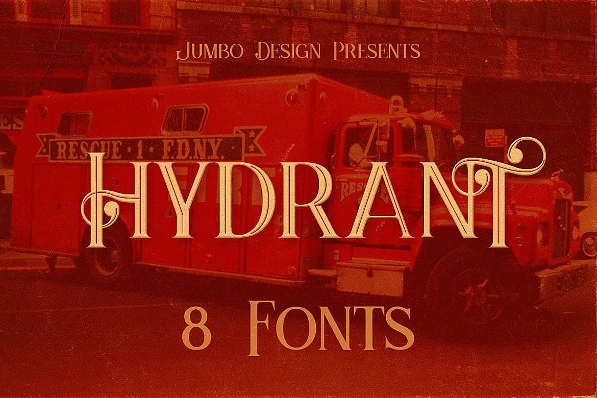Hydrant Font