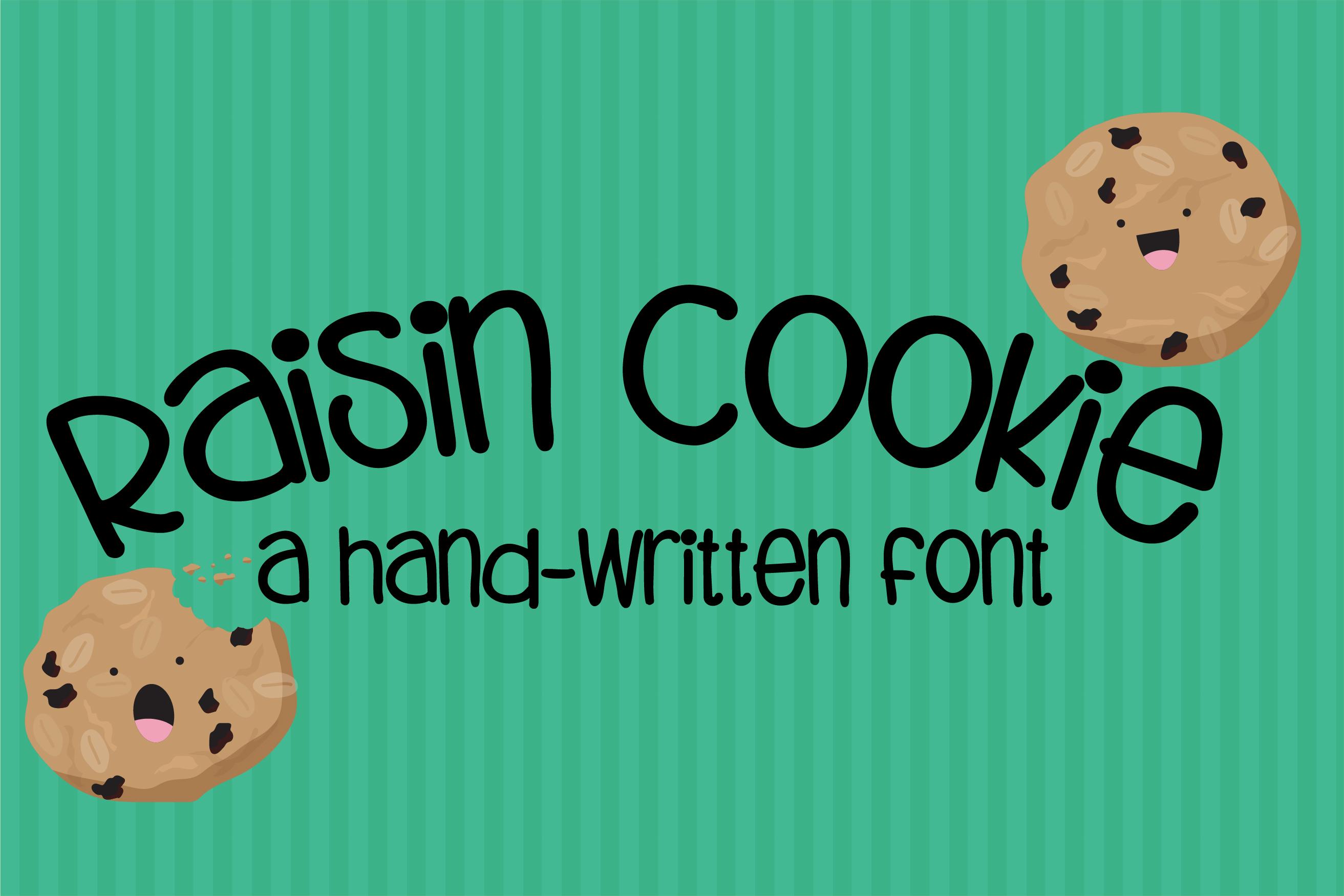 ZP Raisin Cookie Font