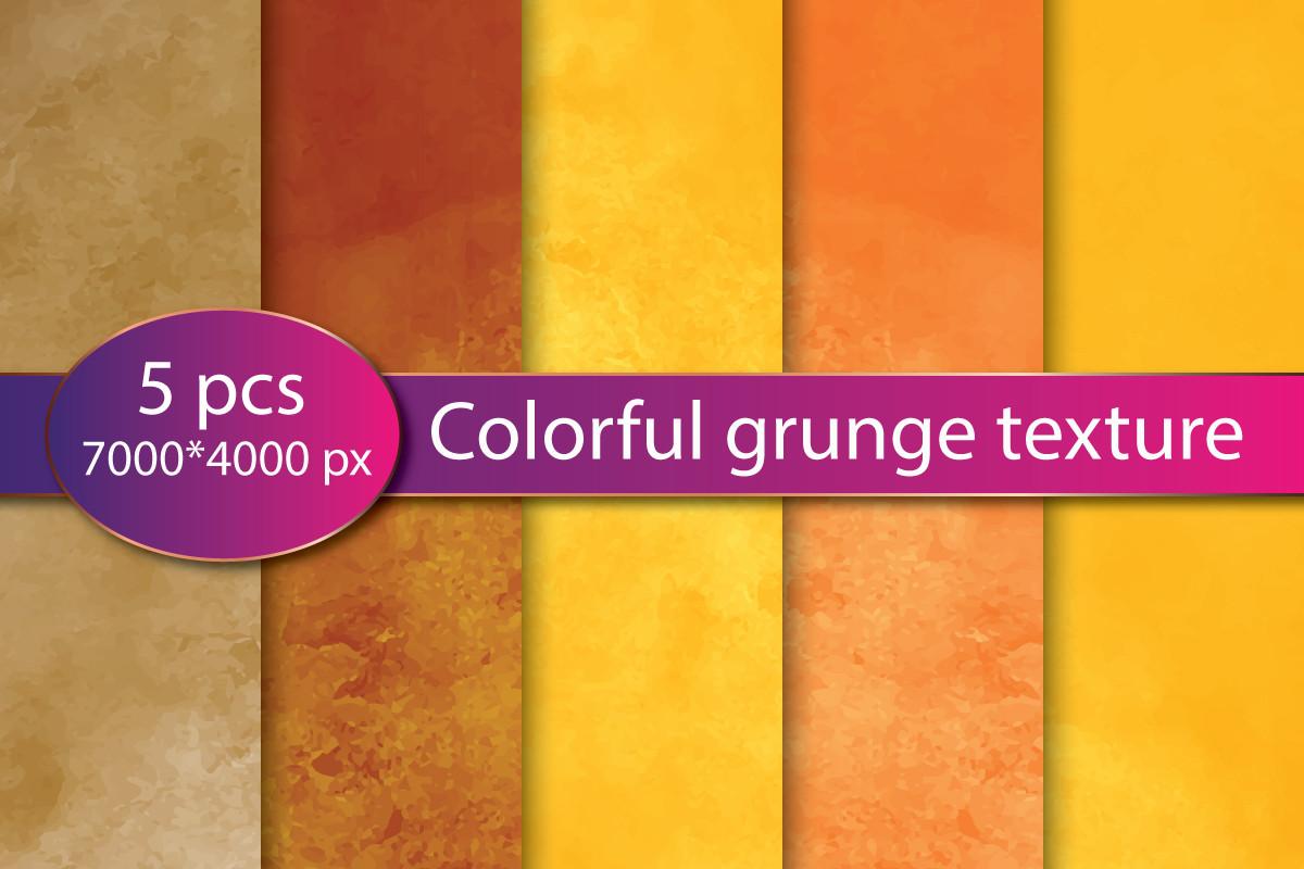 Abstract Colorful Grunge Texture