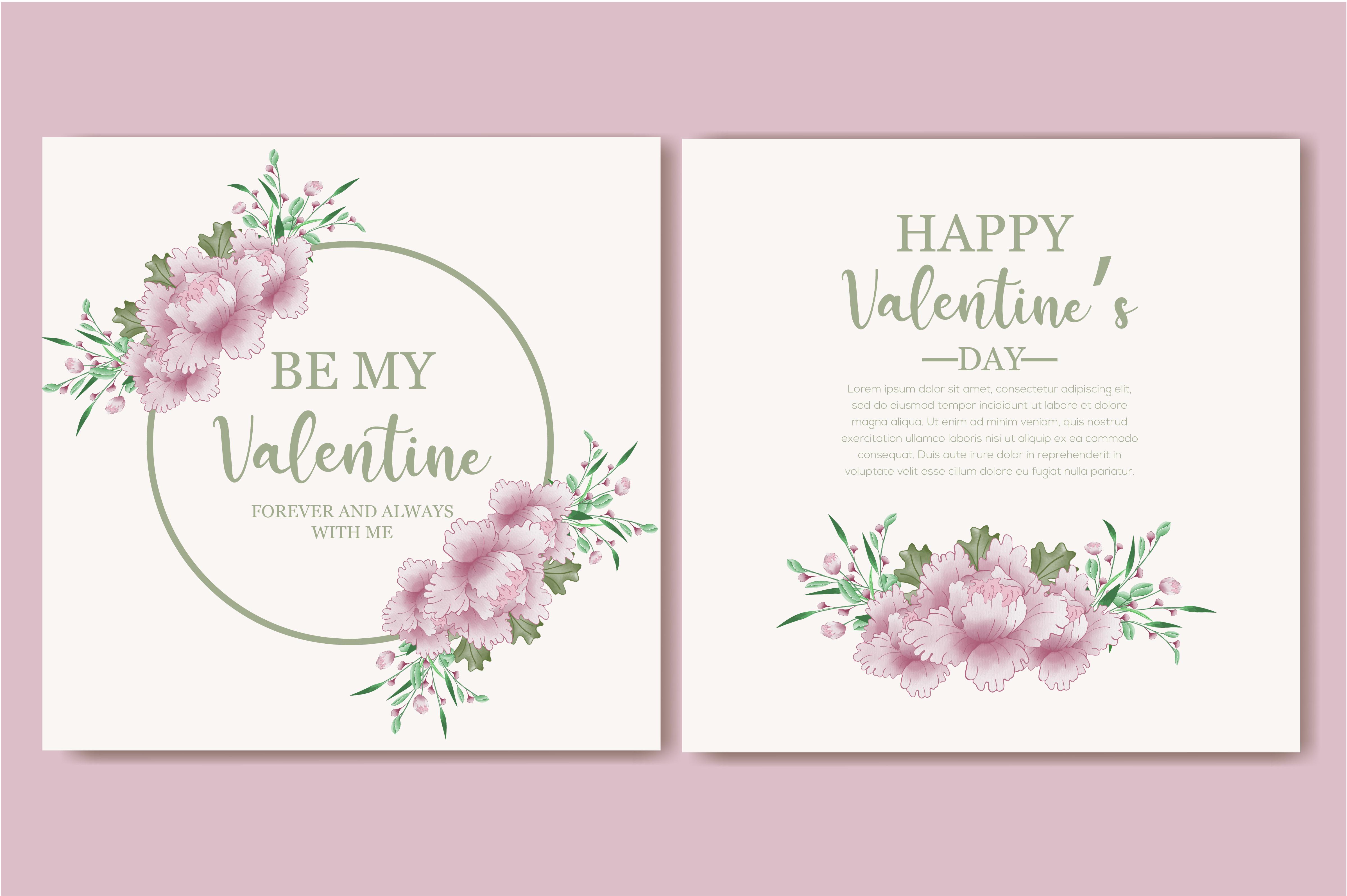 Valentine's Day Card Template
