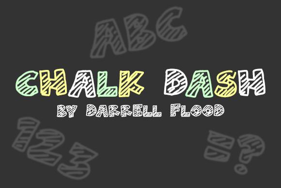 Chalk Dash Font