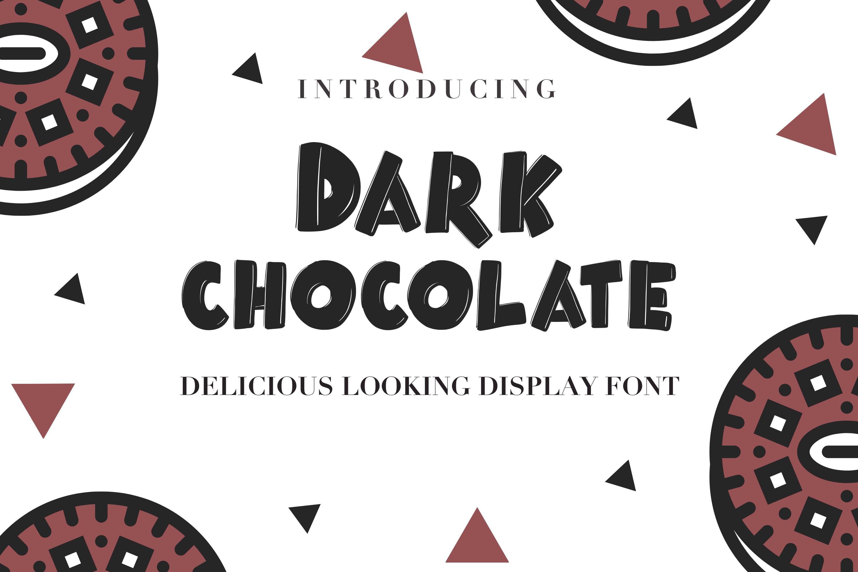 Dark Chocolate Font