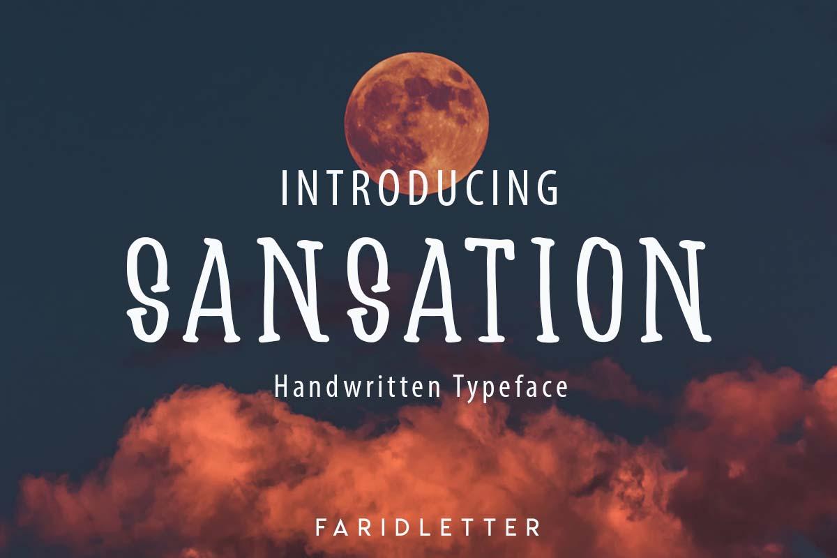 Sansation Font