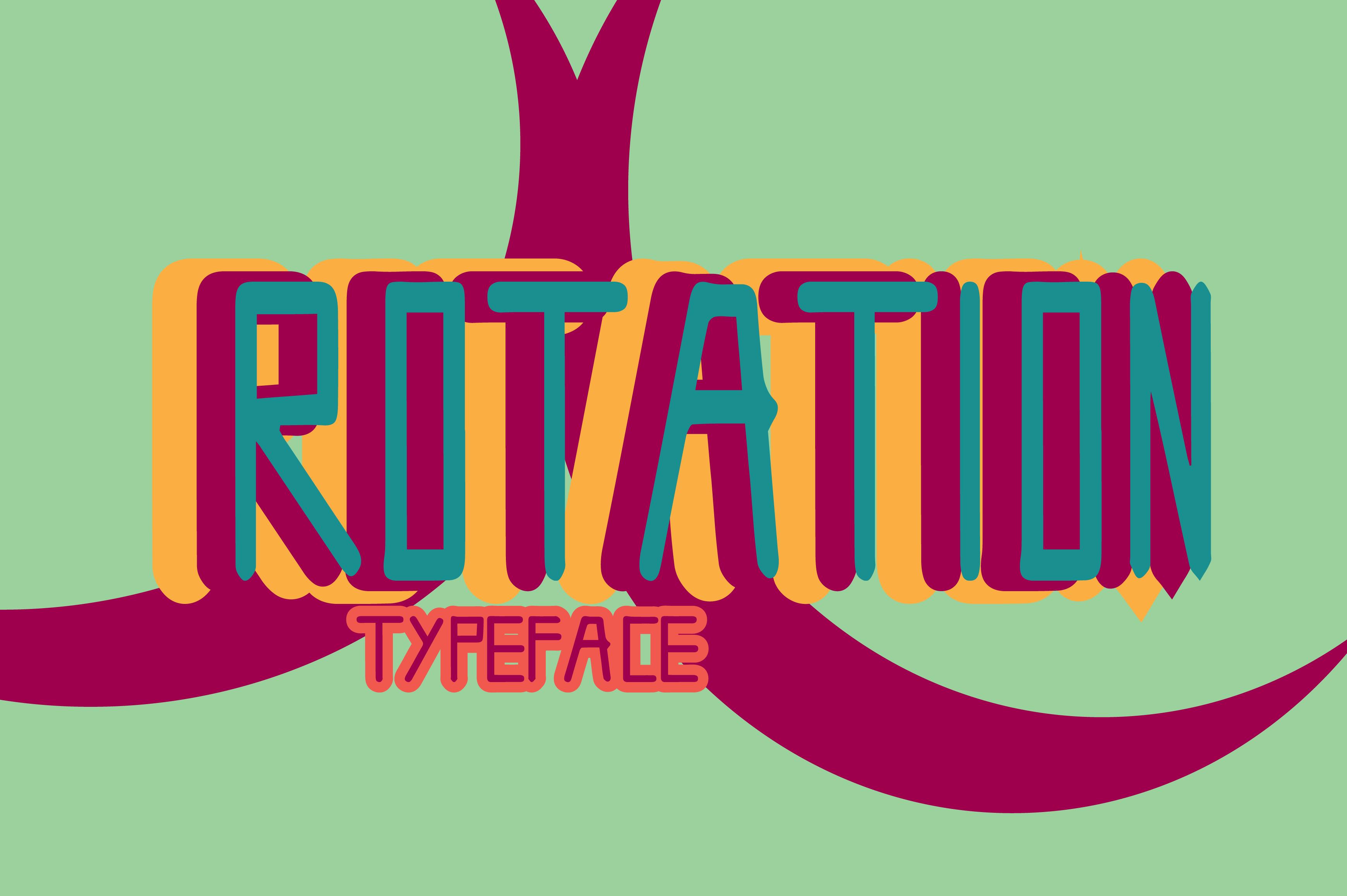 Rotation Font