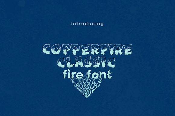 Copperfire Font