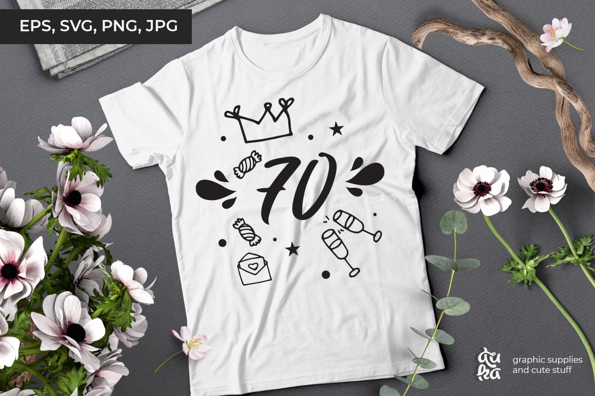 70 | Birthday SVG