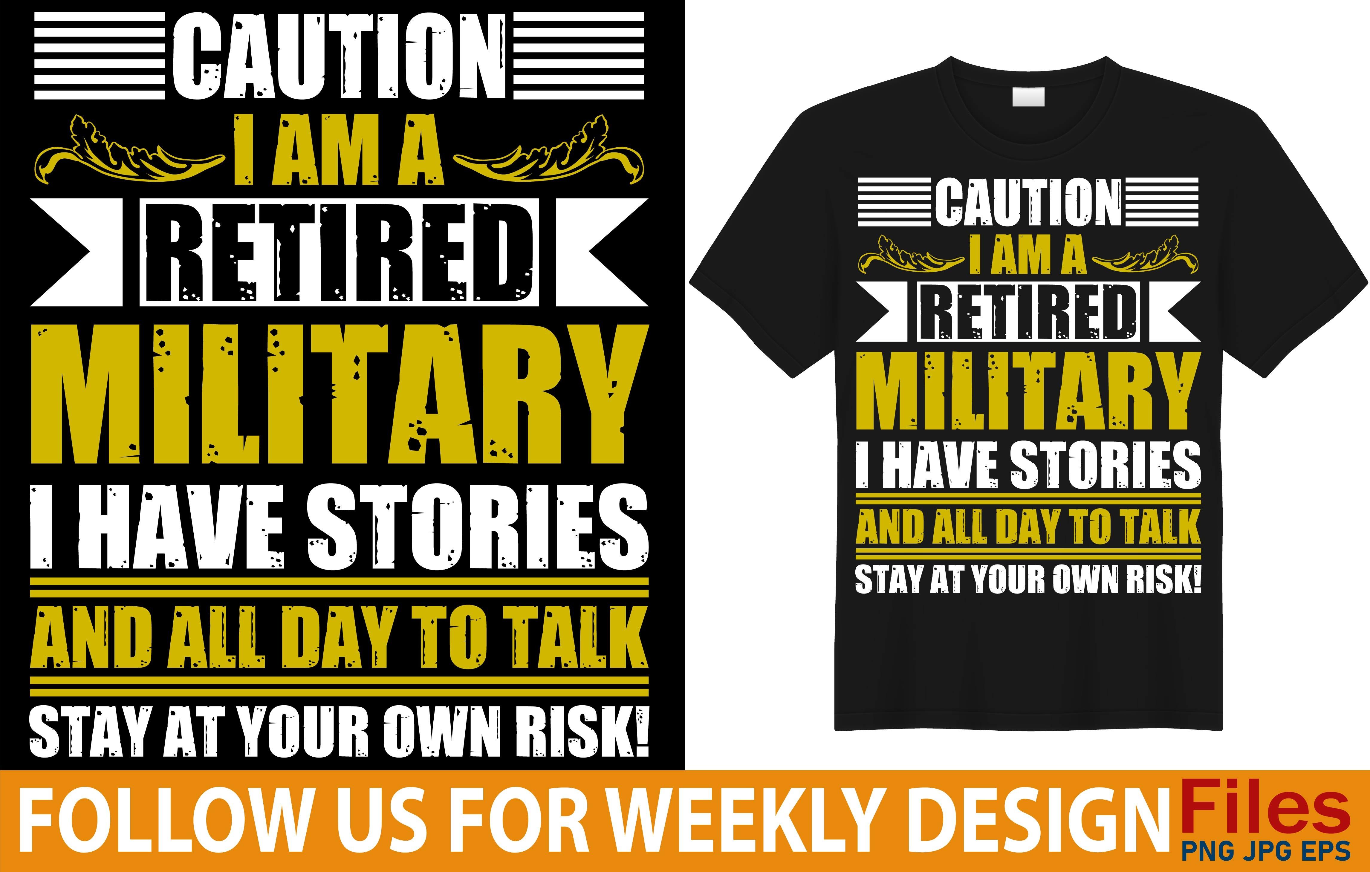 Military T Shirt Design Bundle