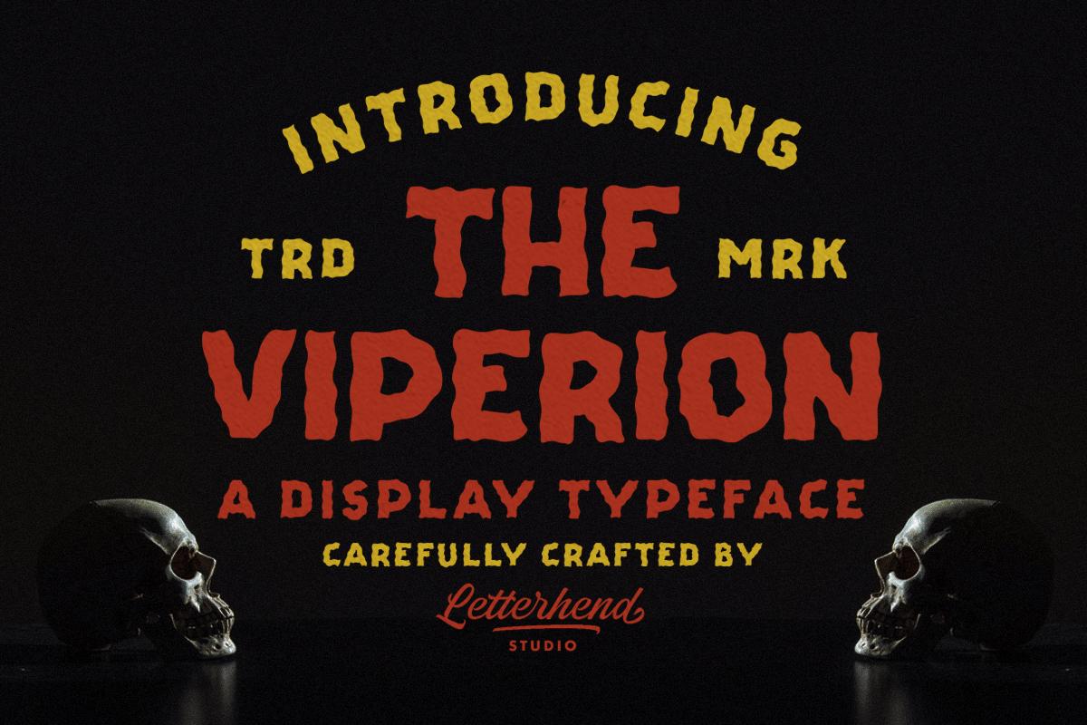 The Viperion Font