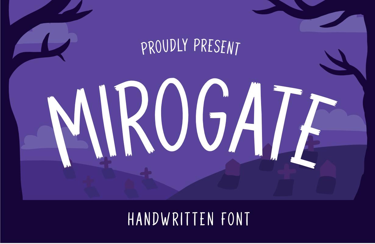 Mirogate Font