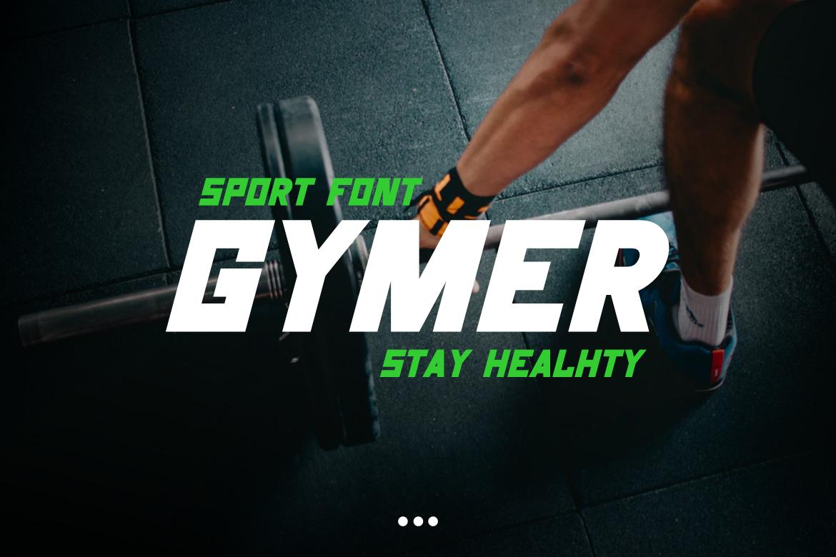 Gymer Font
