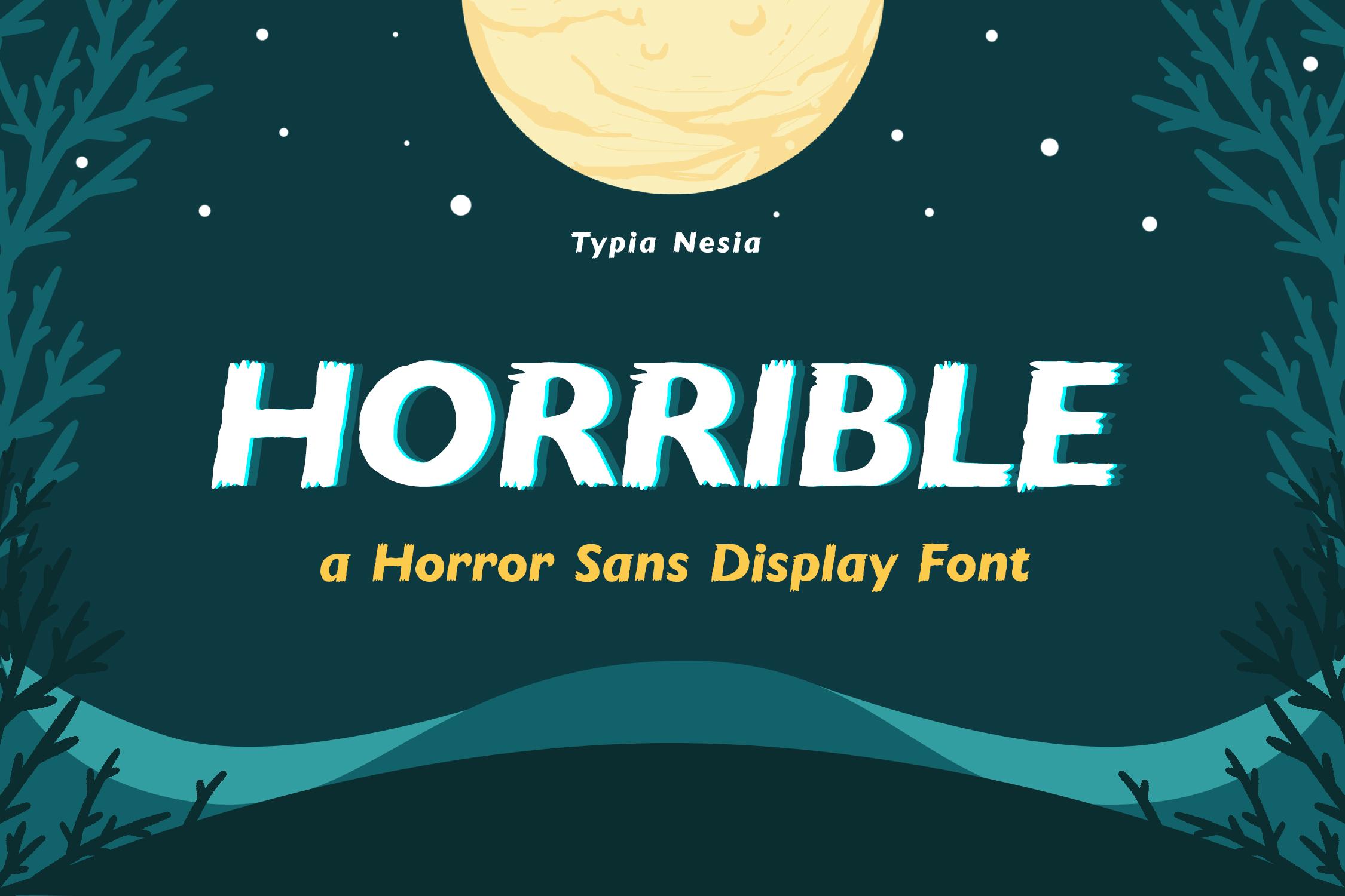 Horrible Font