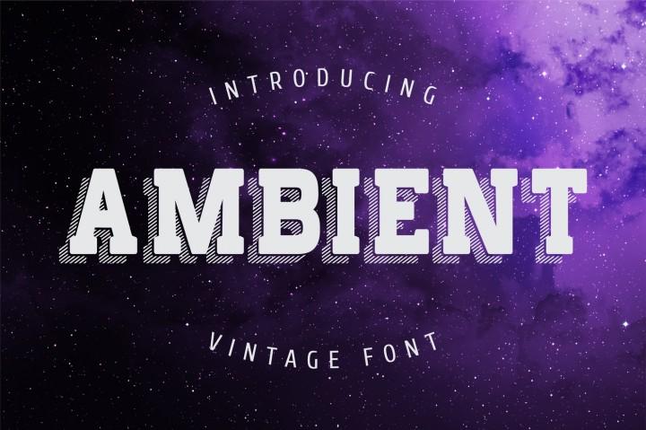 Ambient Font