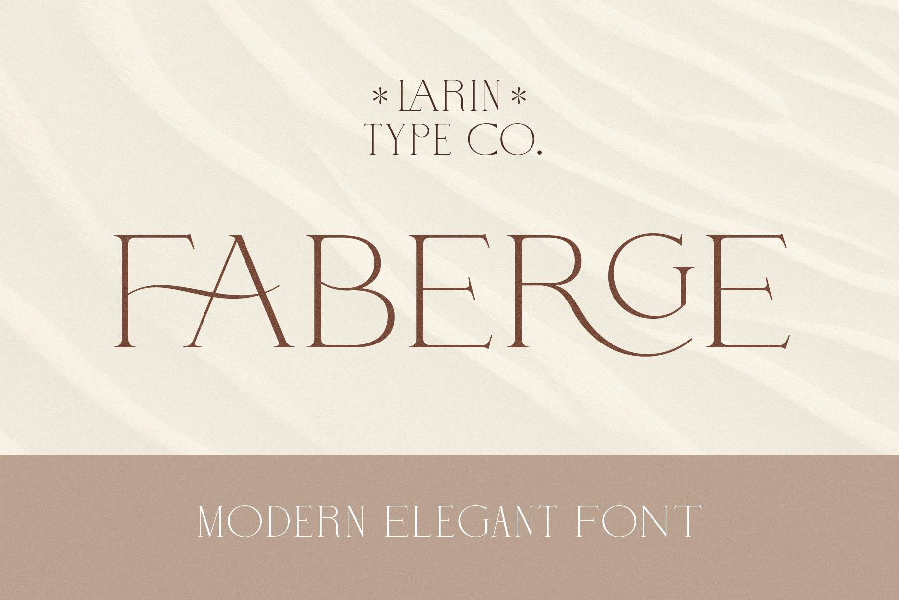 Faberge Font