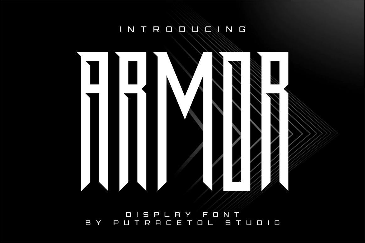 Armor Font