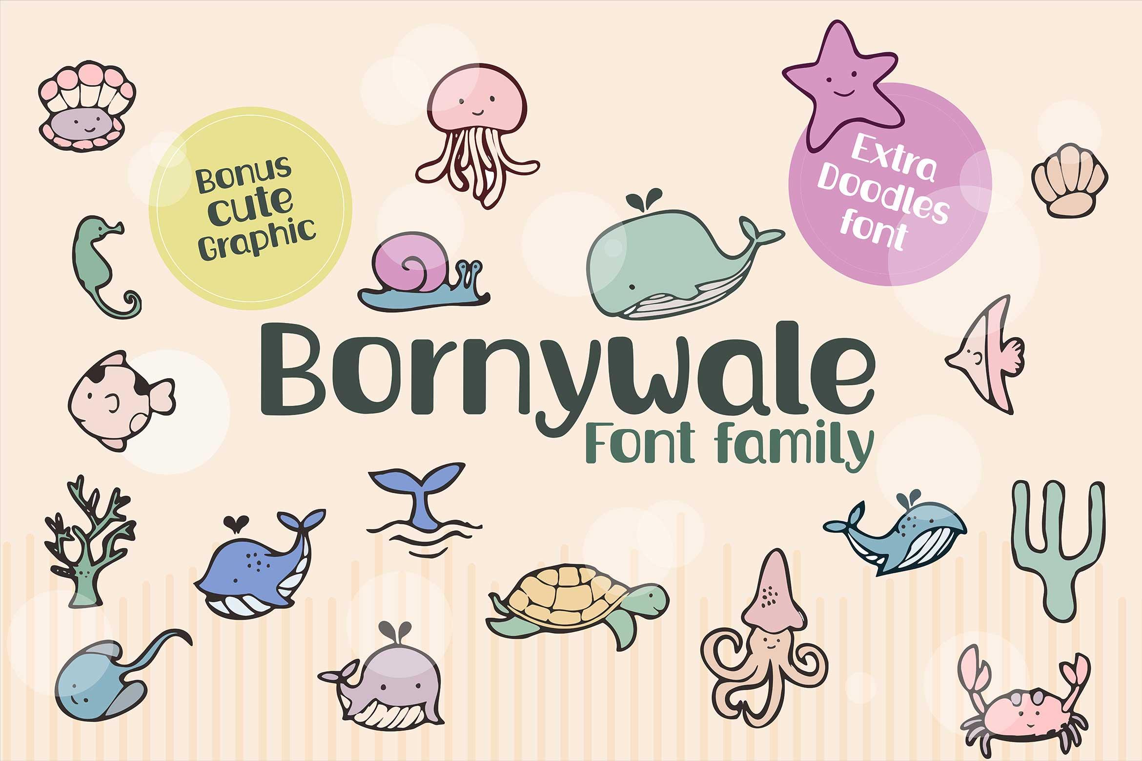Bornywale Font